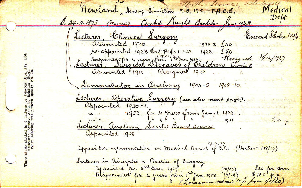 NEWLAND, Henry Simpson