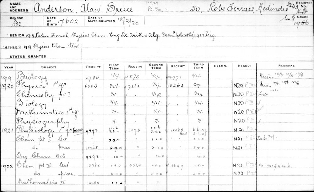 ANDERSON, Alan Bruce