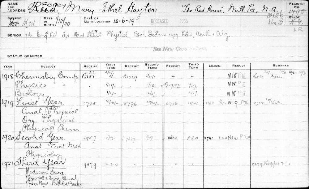 FLOREY, Mary Ethel Hayter