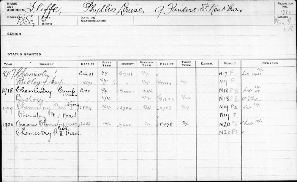 ILIFFE, Phyllis Louise