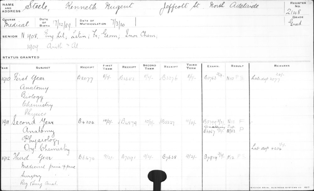 STEELE, Kenneth Nugent