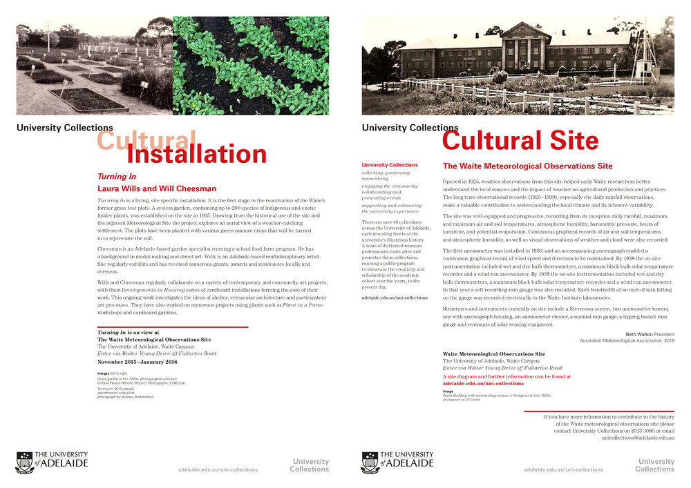 Waite Campus - Cultural Site - The Waite Meteorological Observations Site