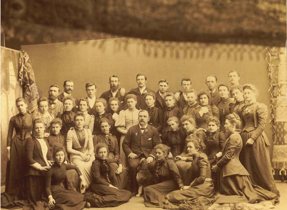 Teachers Training College Students and Principal, 1892
