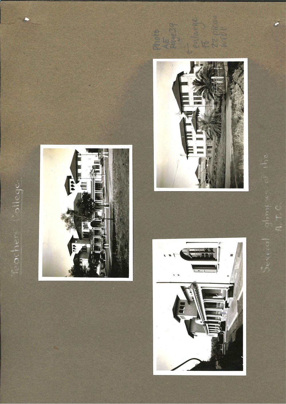 Adelaide Teachers College, 1927