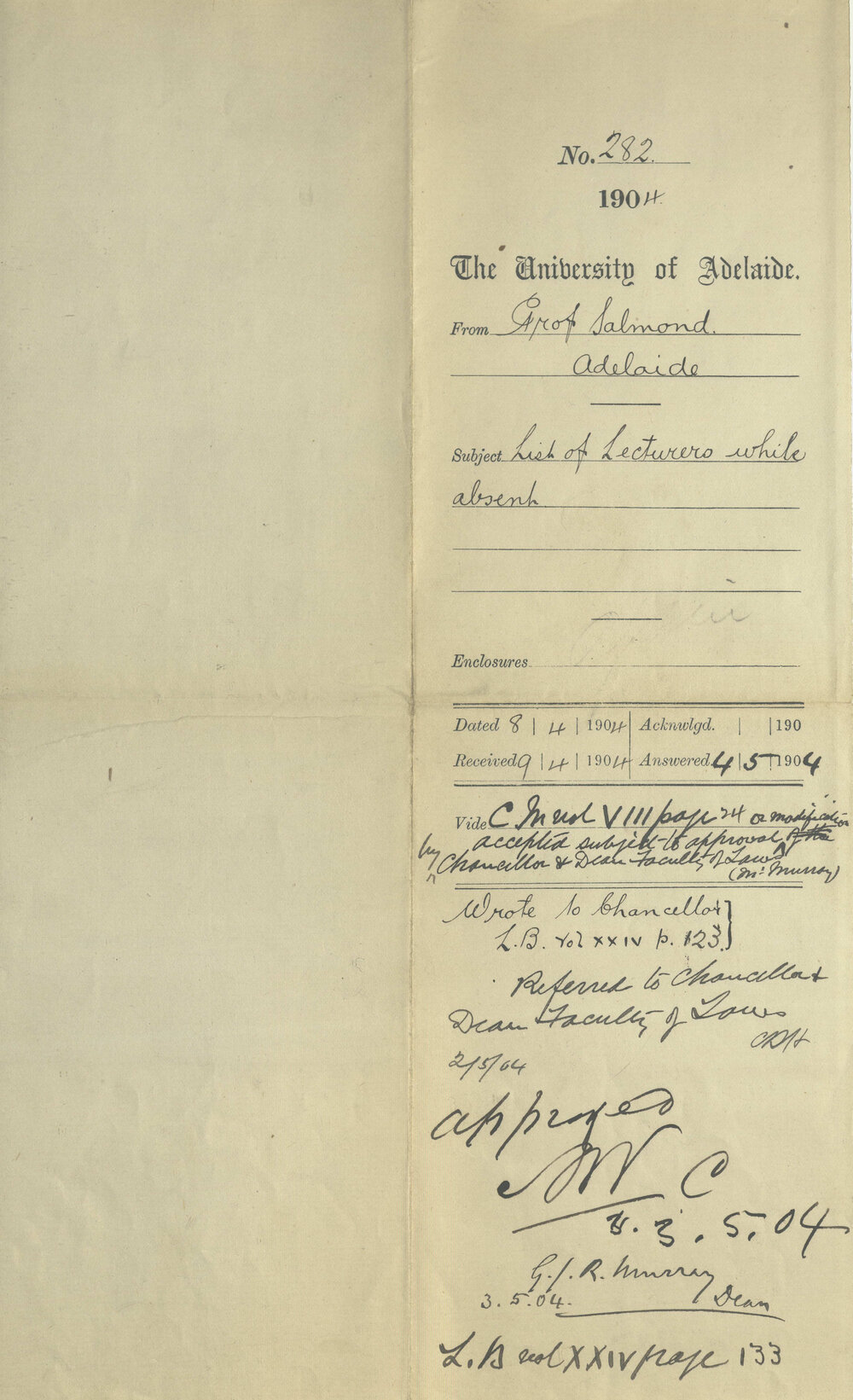 substitutes during absence