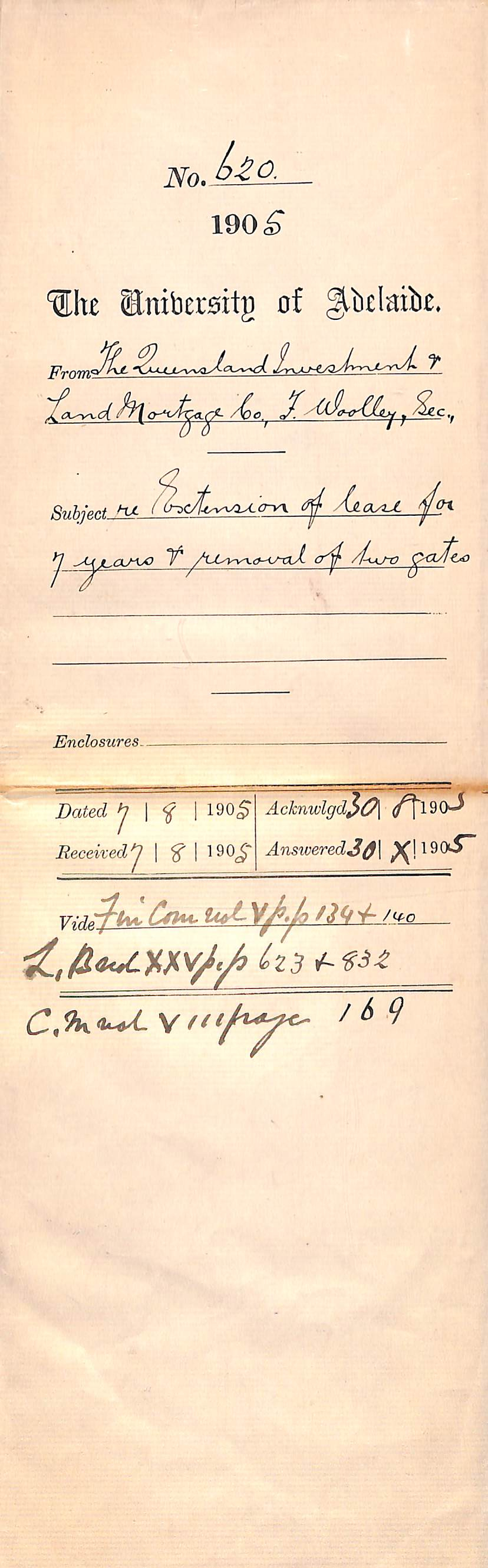 Extension of Lease and removal of 2 gates