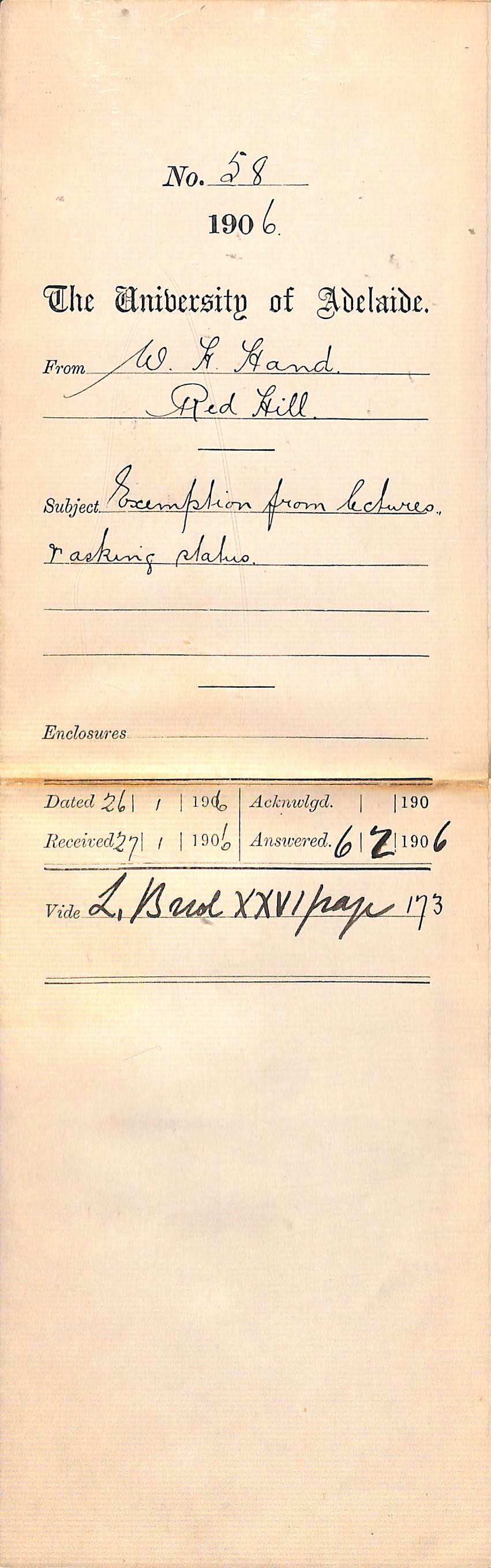 Hoping to resume studies