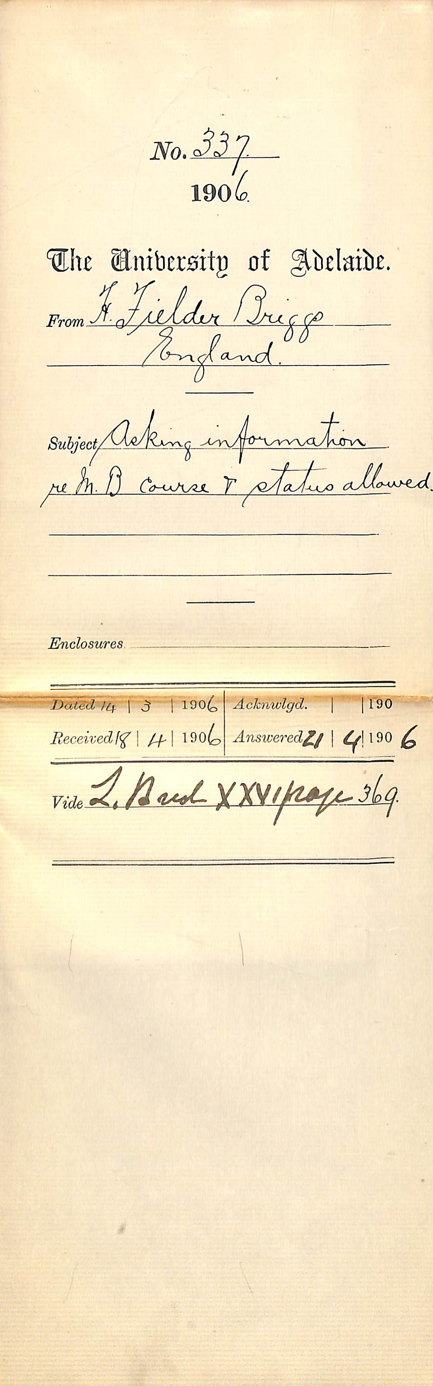 Requesting information regarding requirements for medicine qualifications and allowances for study made elsewhere