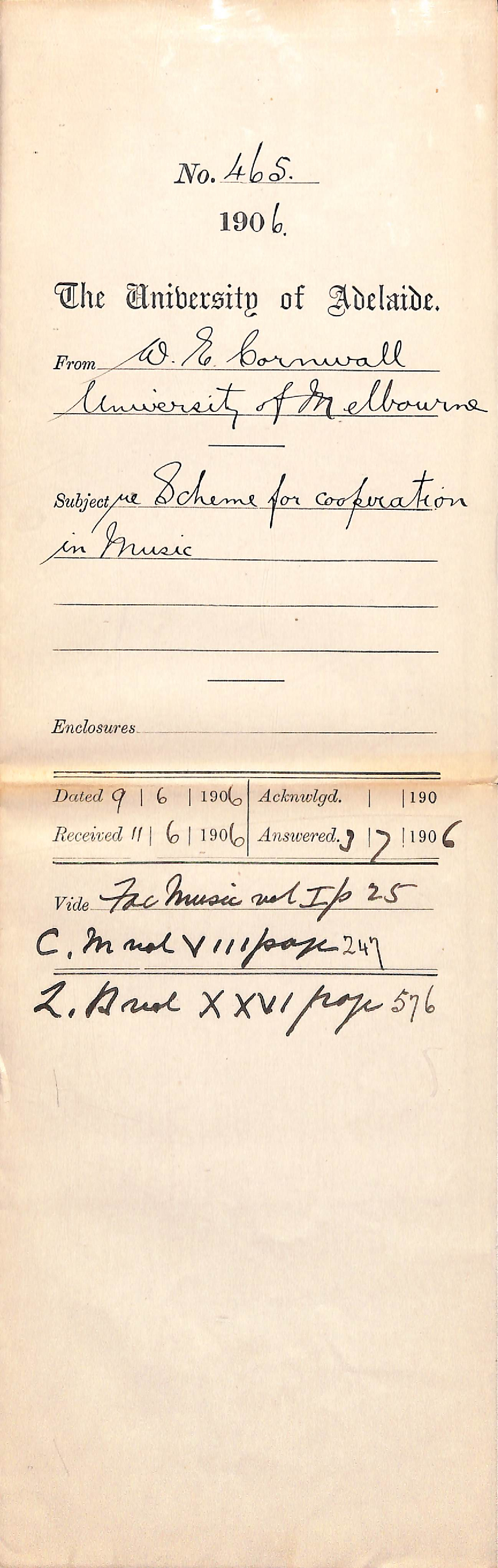 Regarding the scheme for cooperation in music examinations