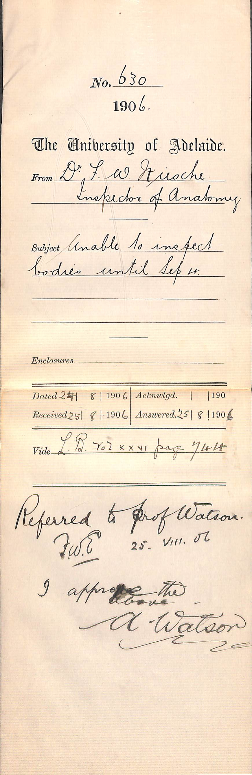 Unable to inspect bodies until September 4