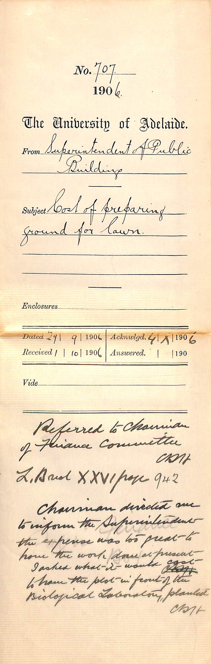 Costing lawn bed preparation