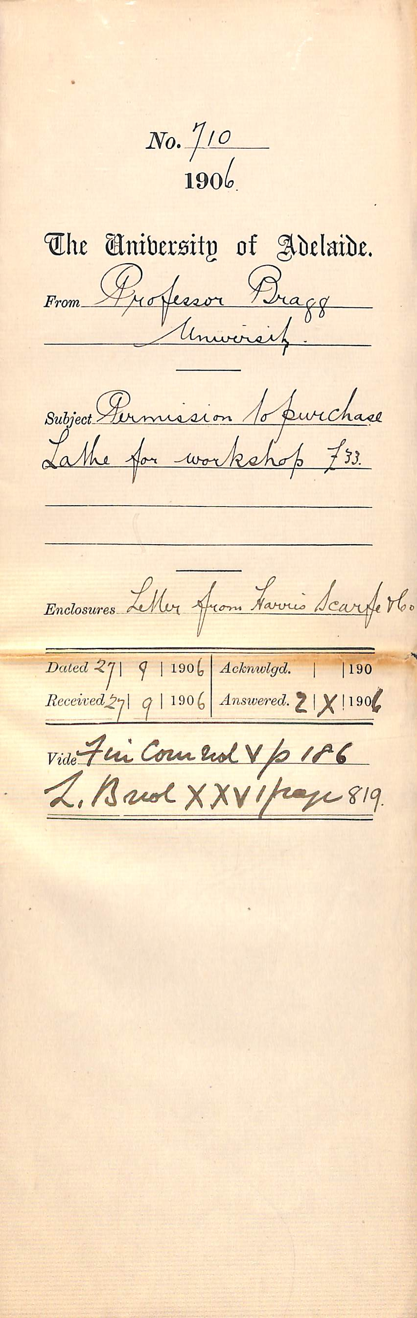 Purchasing lathe for Physical Laboratory workshop