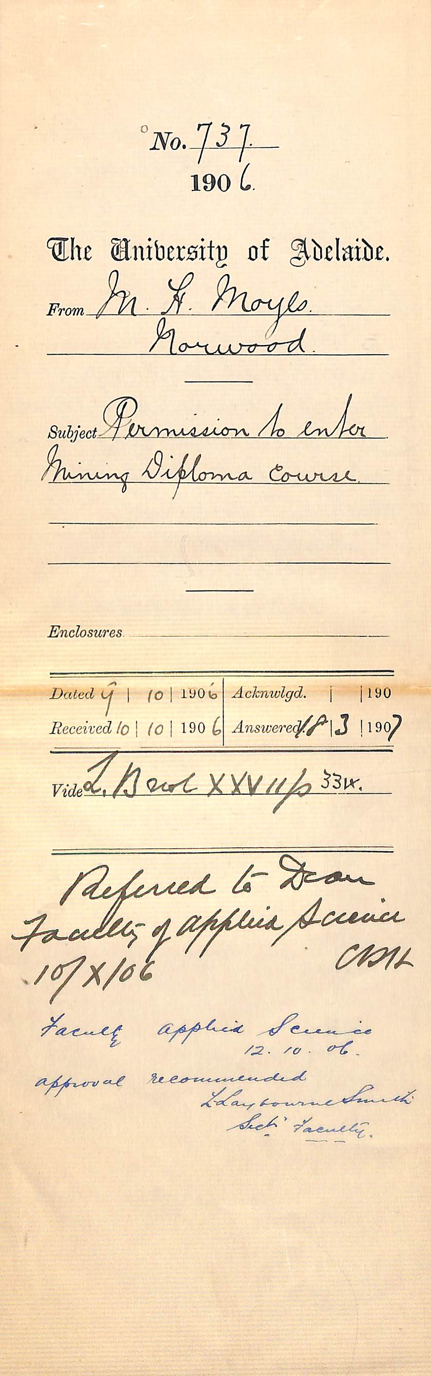 Adding Mining to Electrical Engineering studies