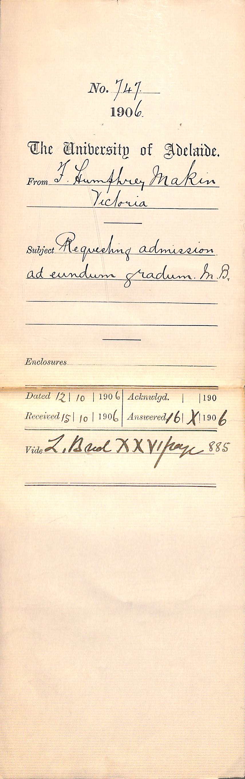 Applying for MBBS University of Melbourne