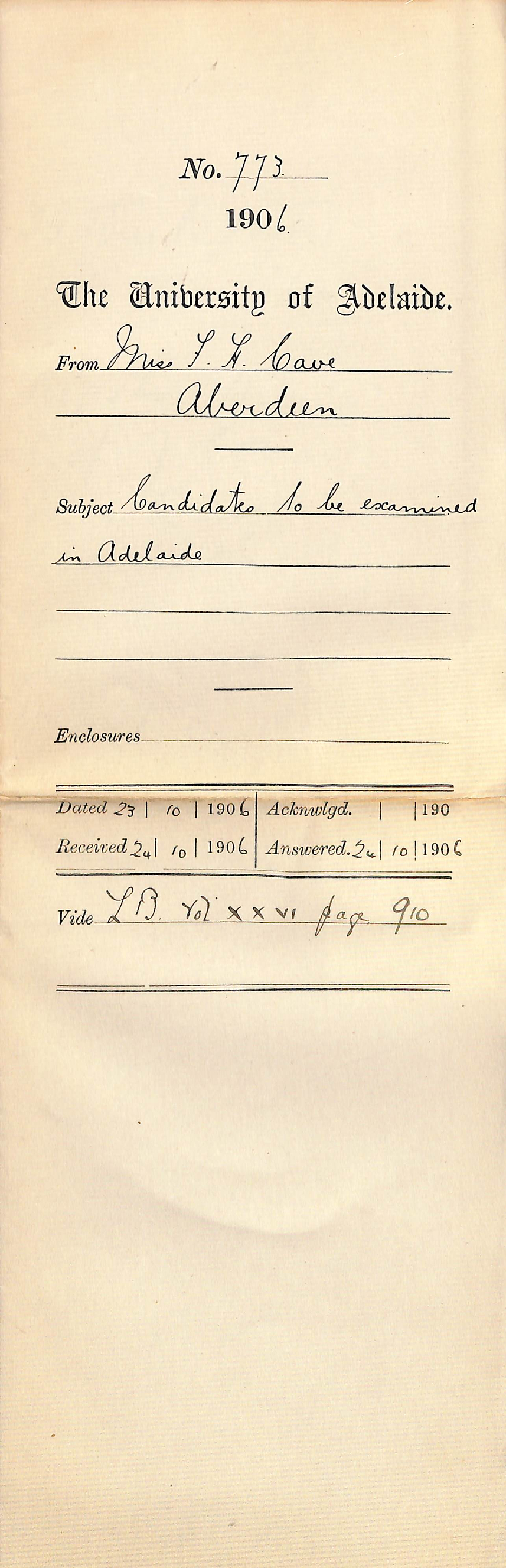 Arranging music examination venue