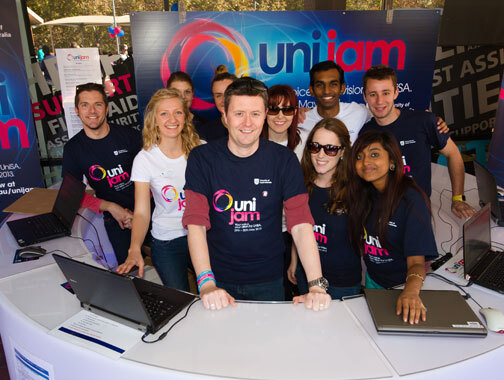 A university world-first online brainstorming event