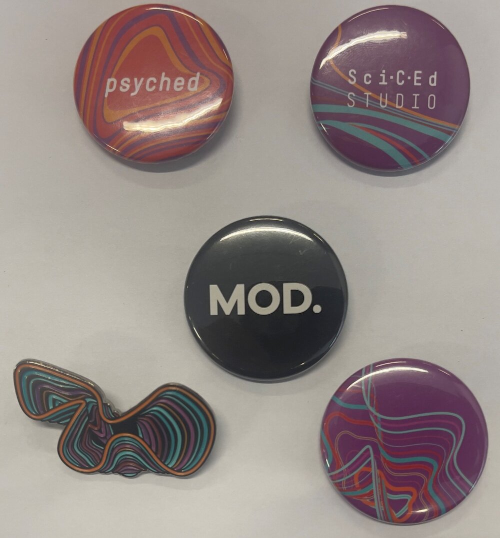 The evolution of MOD. in badges