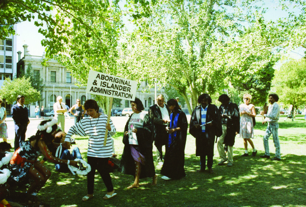 Street theatre - Aboriginal Task Force