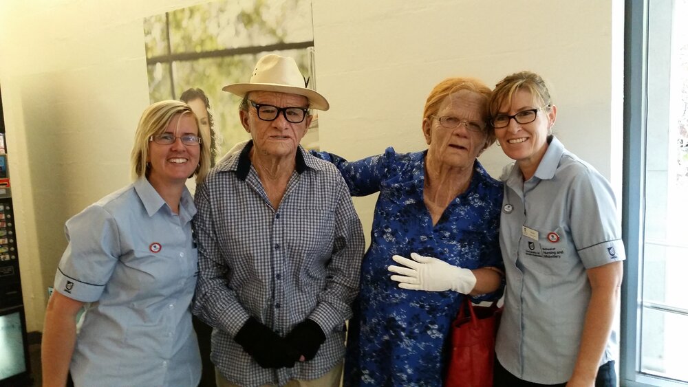 Ted and Dot welcome students to Orientation 