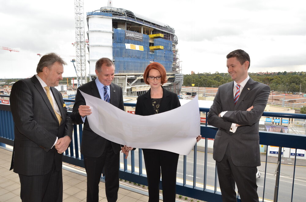 Bradley Building takes shape