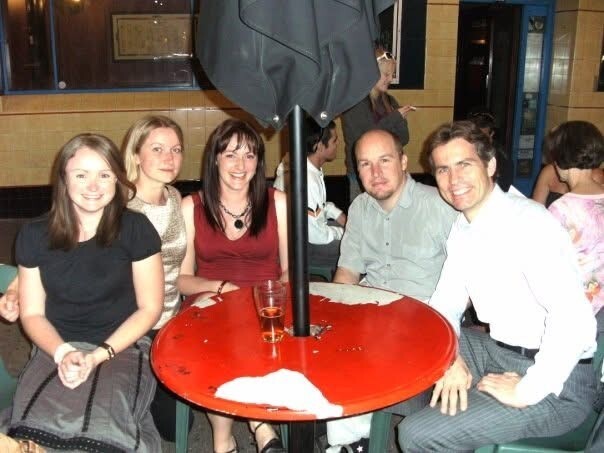 ECR beers with Peter