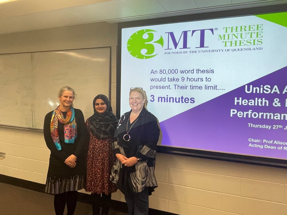 UniSA Three Minute Thesis (3MT) 2023