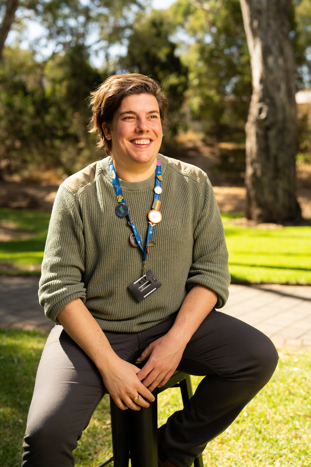 This is one heavy lanyard...