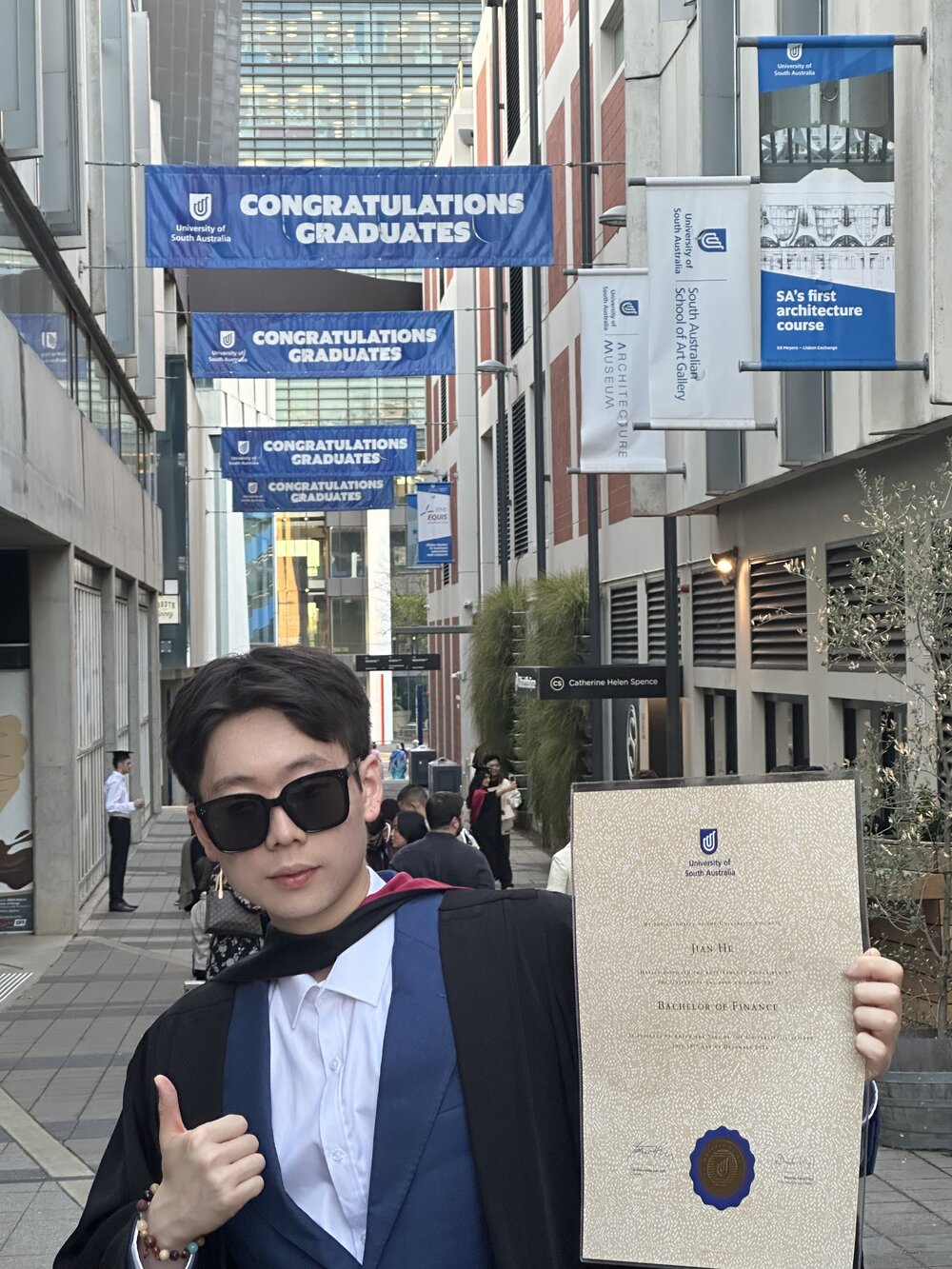 Our wonderful moment for UniSA Finance