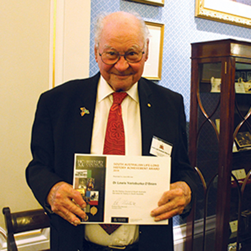 UniSA honours Uncle Lewis Yarlupurka O&rsquo;Brien