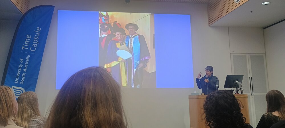 Launching the Friends of the UniSA Time Capsule