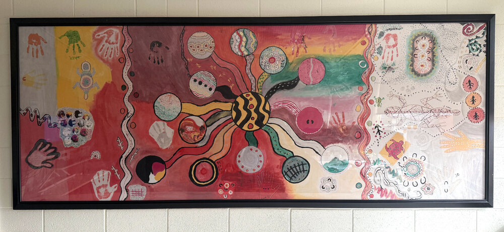 Aboriginal Health student mural 
