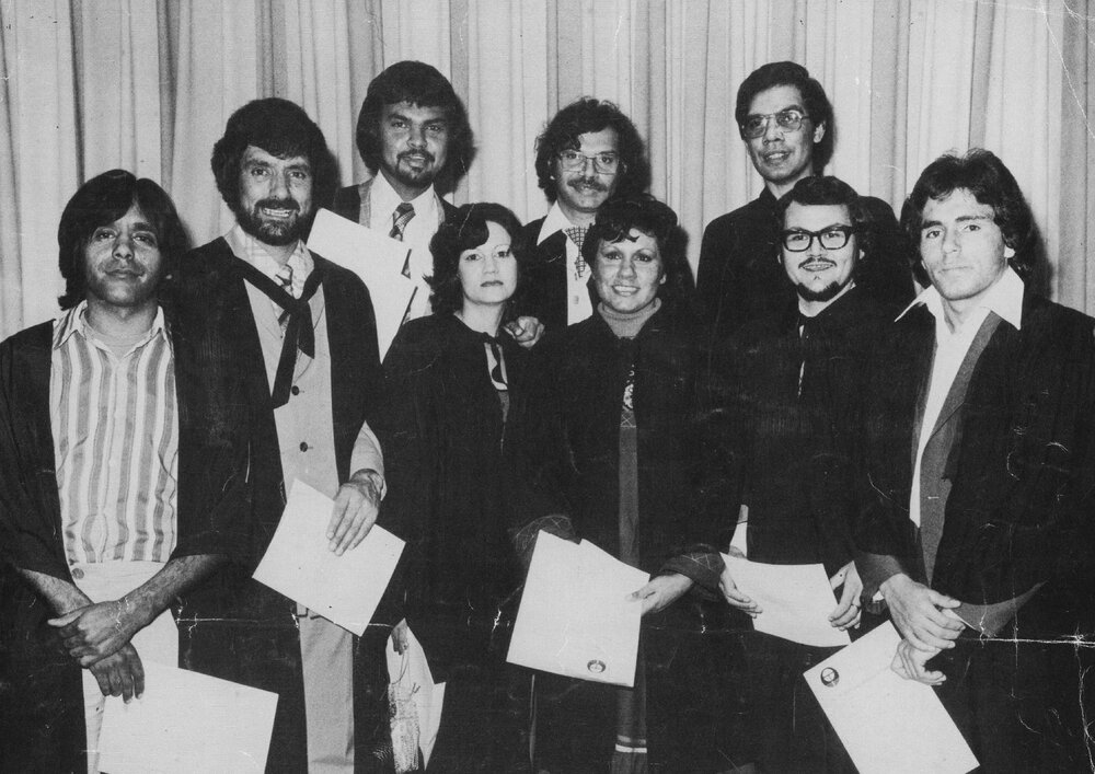 First ATF students to receive an Assoc. Dip. in Social Work