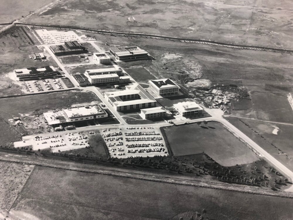 Mawson Lakes Campus in 1973