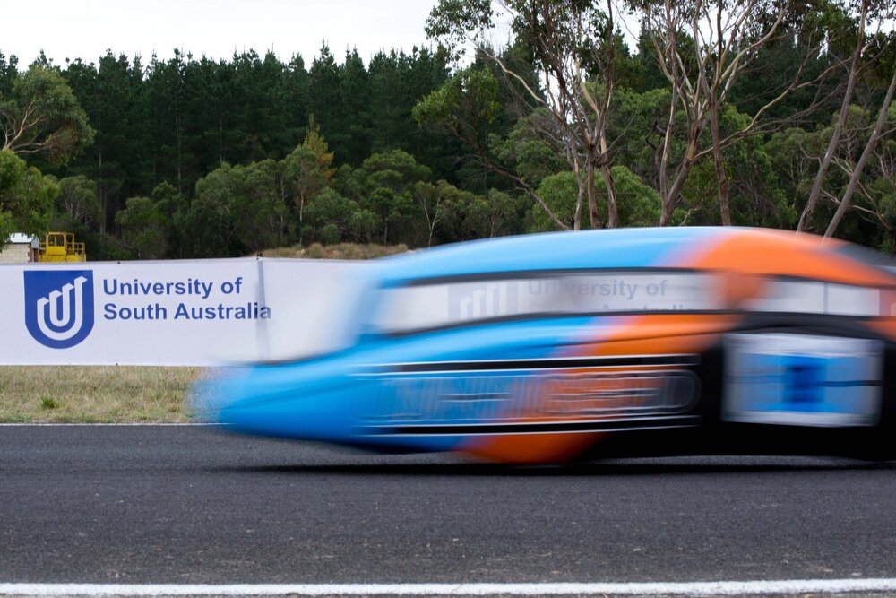 Pedal to the metal ...