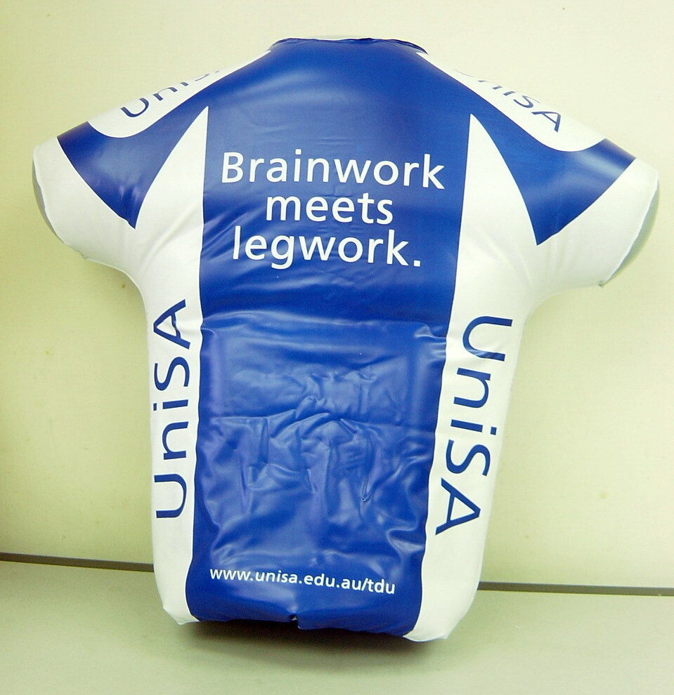 TDU inflatable merch