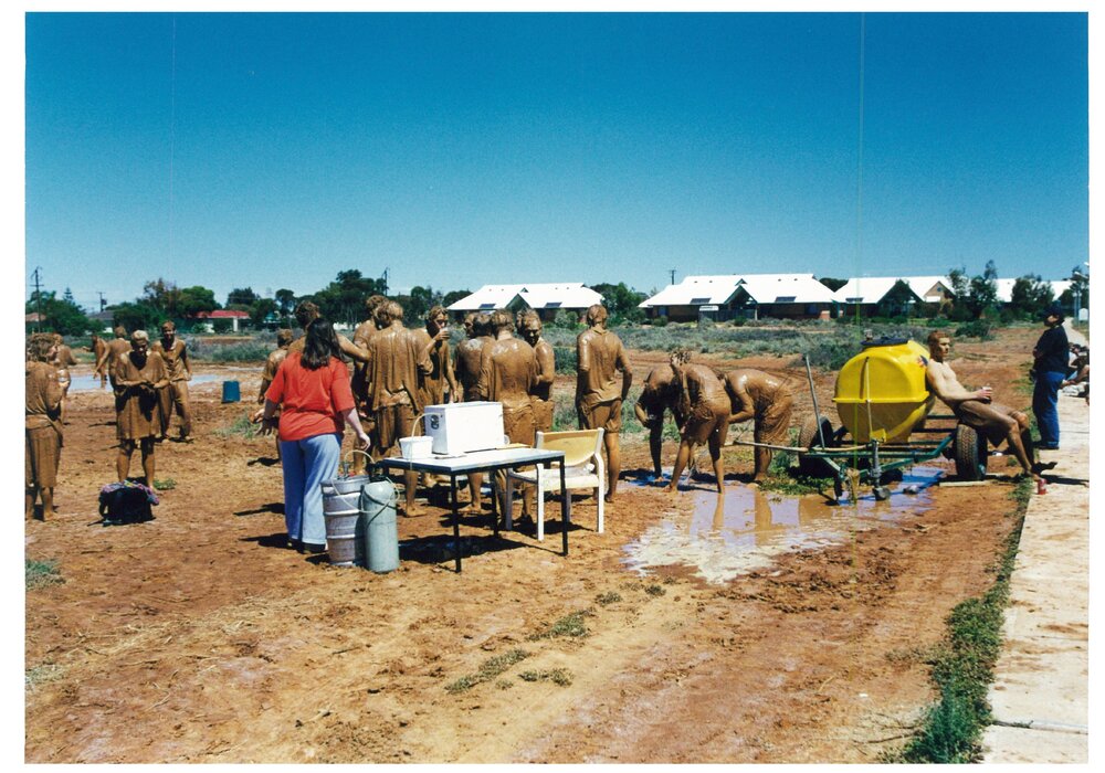 Fun and frivolity in the mud