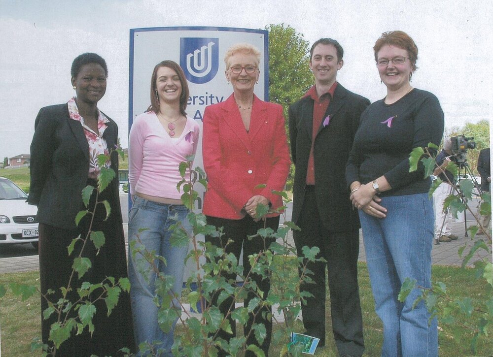 Partnerships Symbolised by tree planting