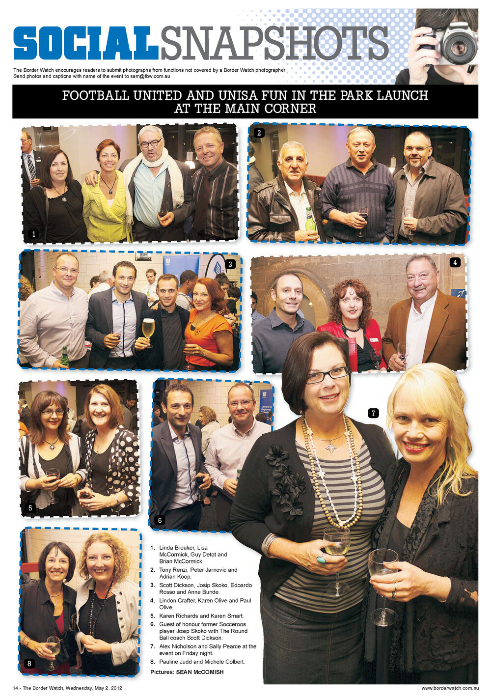 From the Social pages