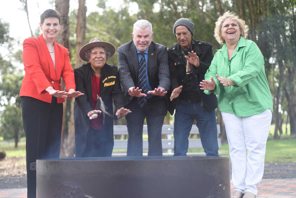 Yarning Circle Launch, Mt Gambier