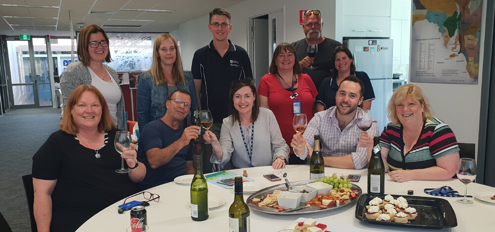 Mount Gambier staff farewell Paul