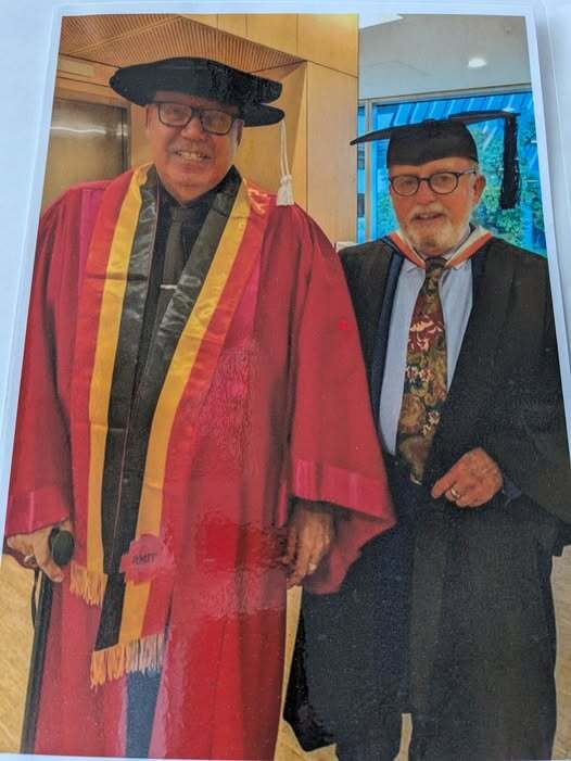 Peter Buckskin becomes a Fellow