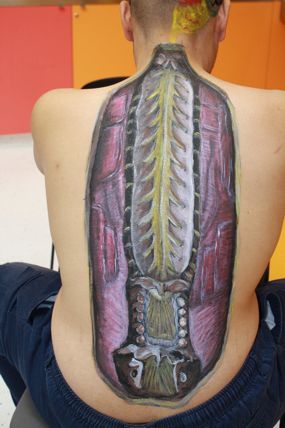 Body Painting in the Anatomy Laboratory