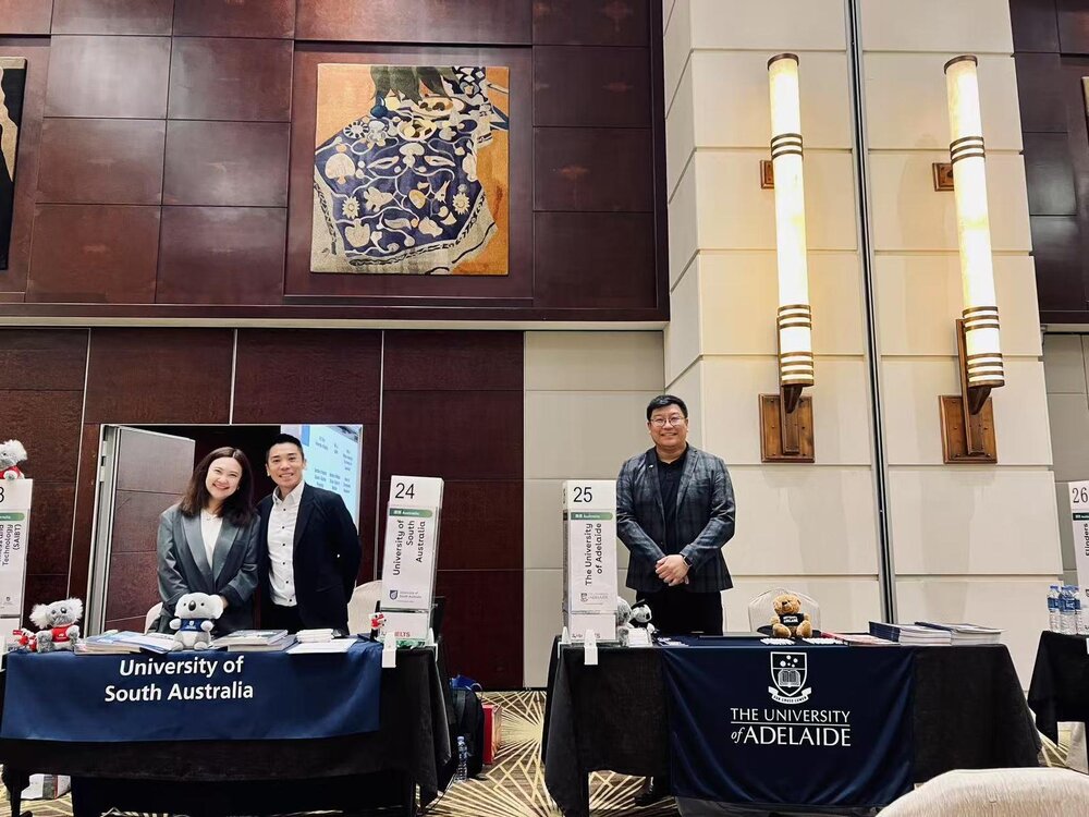 Just before two universities became one