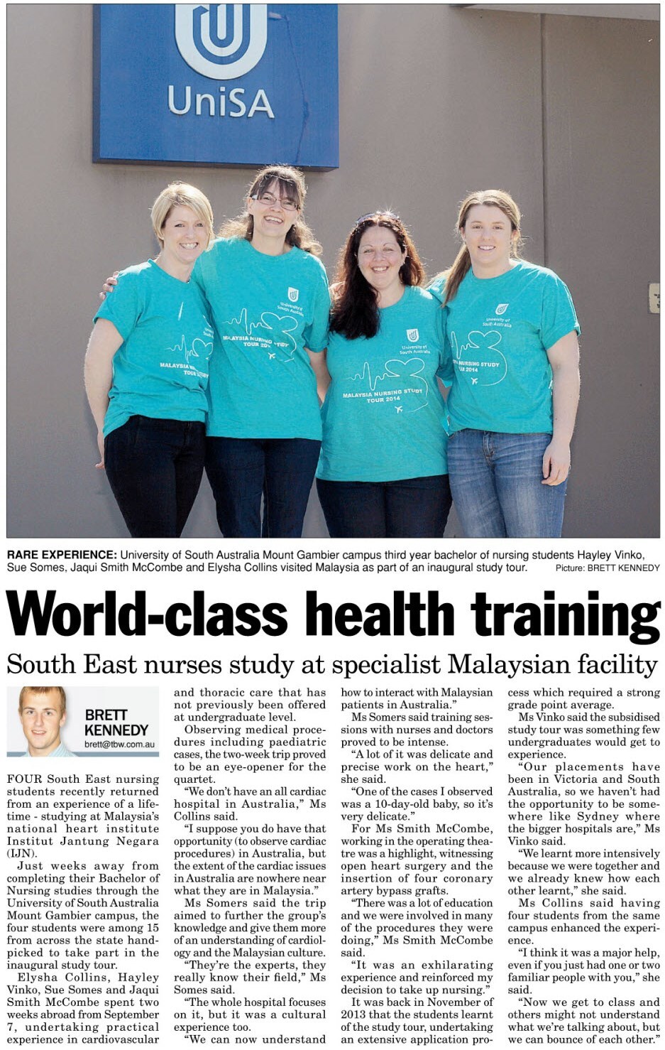 Handpicked for study tour