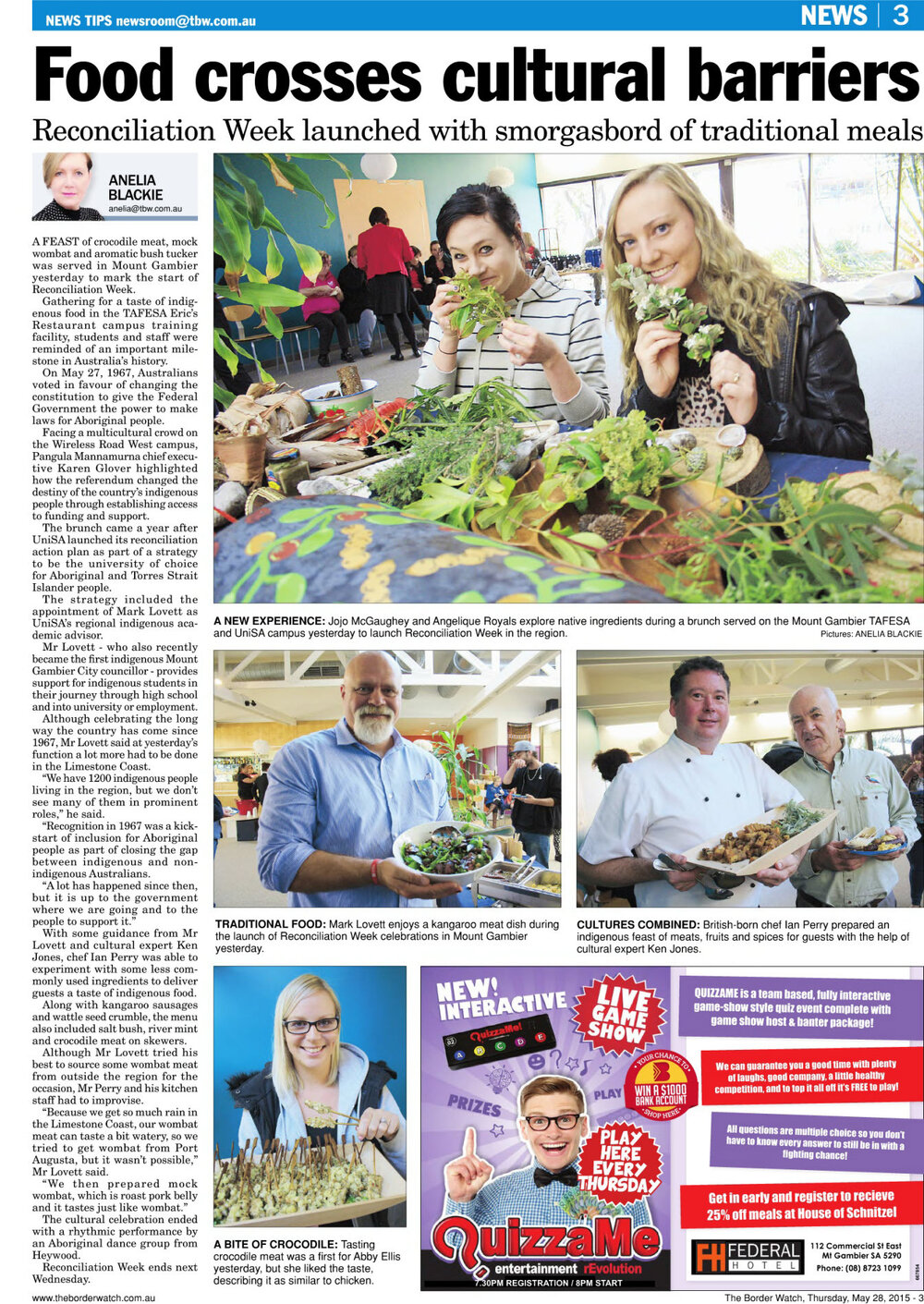 Community news - Reconciliation and Health 