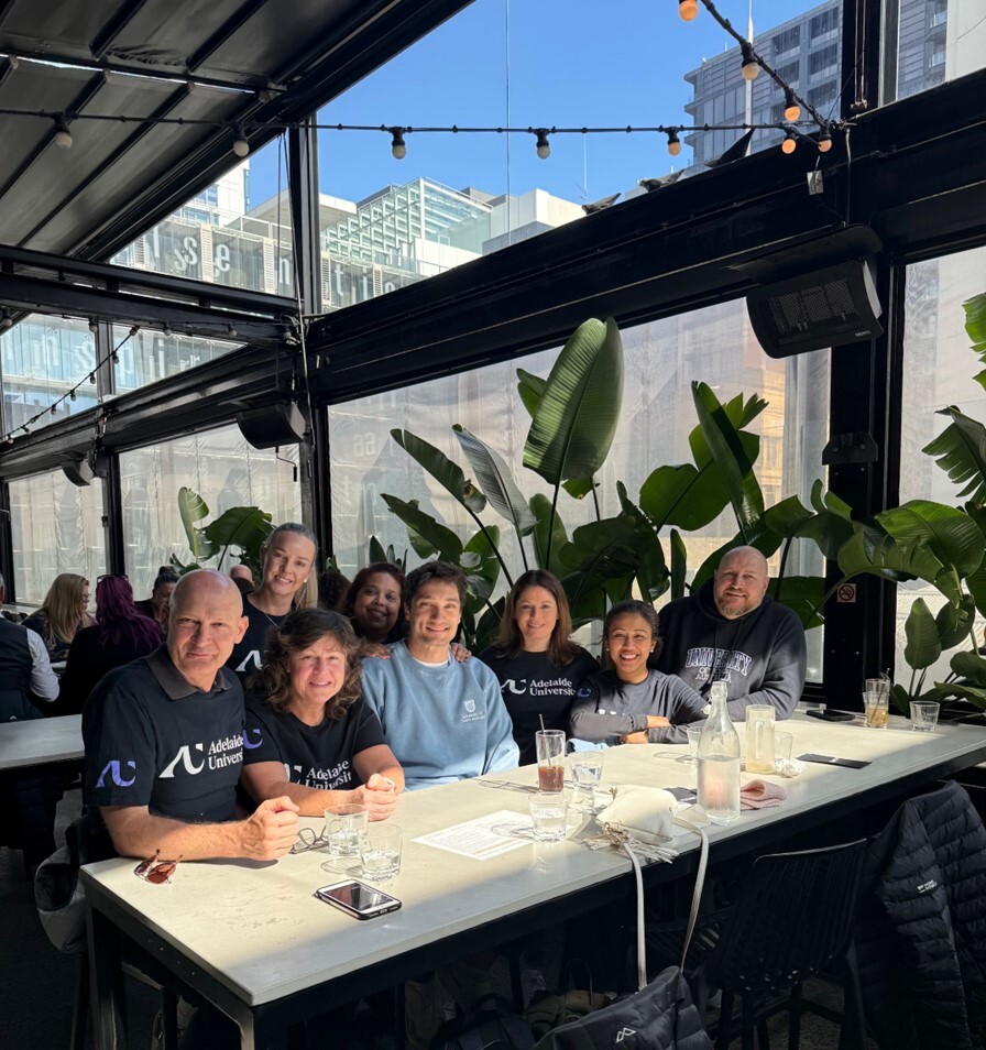 UniSA team lunch