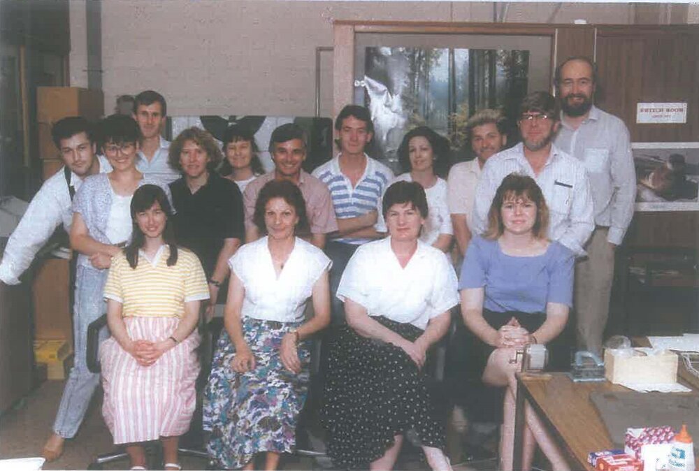 Library staff Christmas party