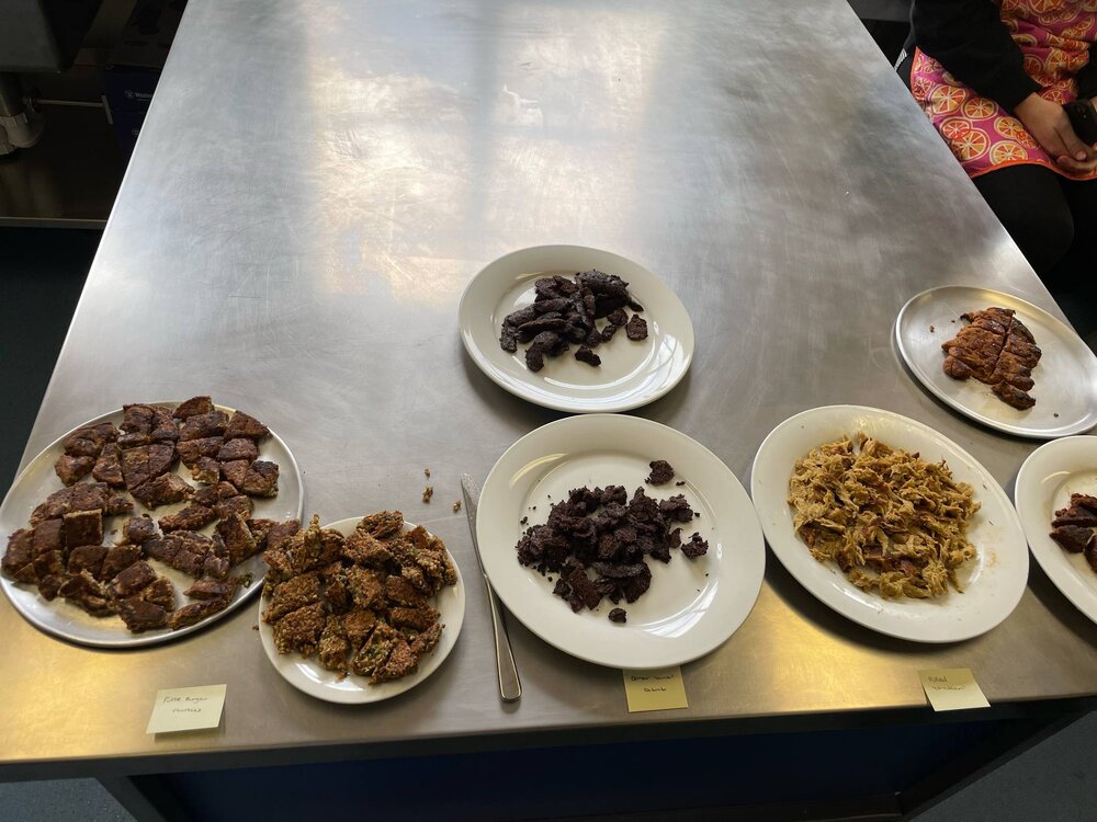 Creating vegan "meats" 