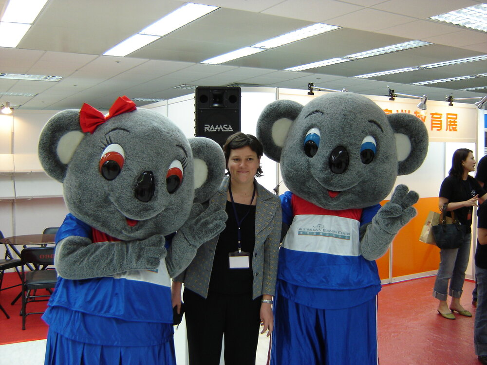 Two koalas   a UniSA rep