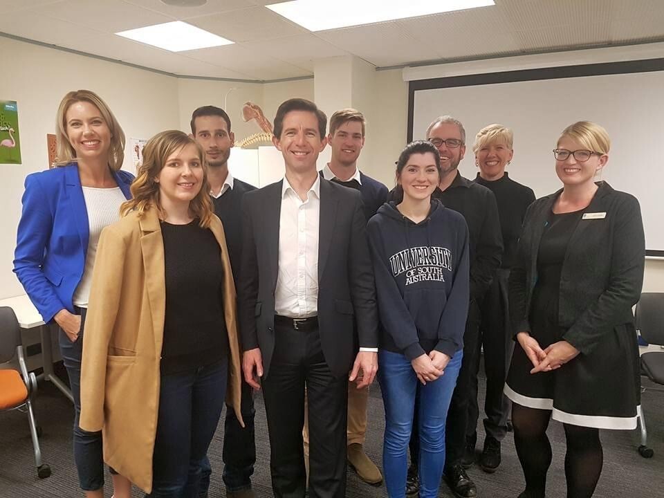 Senator visits UniSA College 